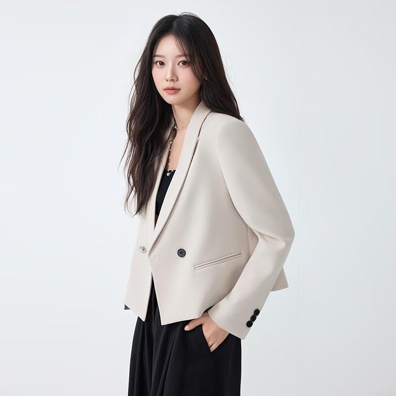 

Женский короткий повседневный блейзер для офиса L