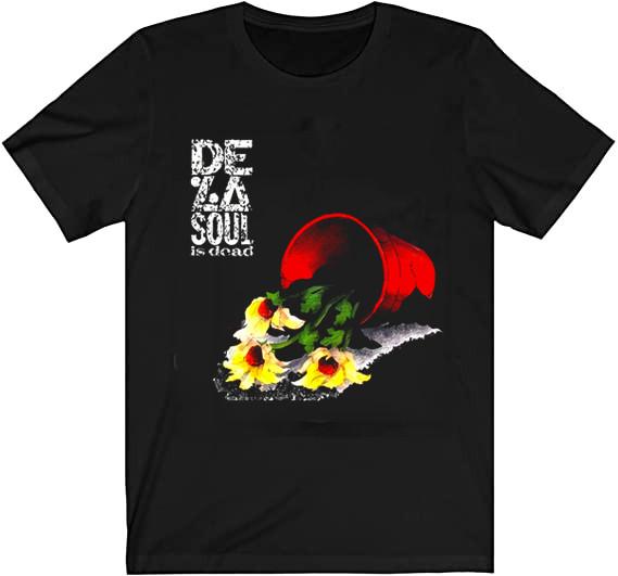De La Soul Album De La Soul Is Dead T shirt Black Size S-4XL NL2148 Unisex T-Shirt XXL