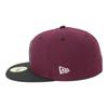 New Era 59FIFTY Side Patch MLB ONSPOTZ Special Edition CWS Size 7 5950 CHIWHICO WSC2005 MAR BLK Two-Tone Maroon/Black Cap, 1/2,