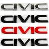 Metal 3D Car Stickers Side Fender Badge Styling for Honda CIVIC Logo 2023 2025 2011 Rear Trunk Emblem Decal Exterior Accessories