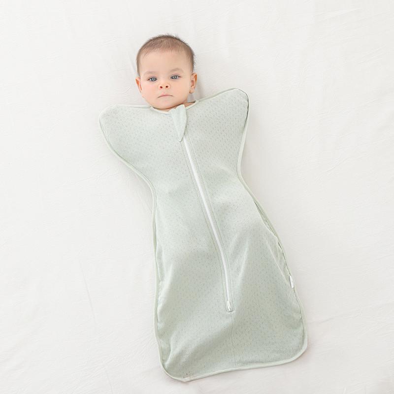 Baby Swaddle Sleep Sack With Breathable Mesh For Newborns And Infants