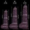Silicone Anal Plug Large Size Realistic Dildo Anal Dilator for Men Women Adult Sex Toy