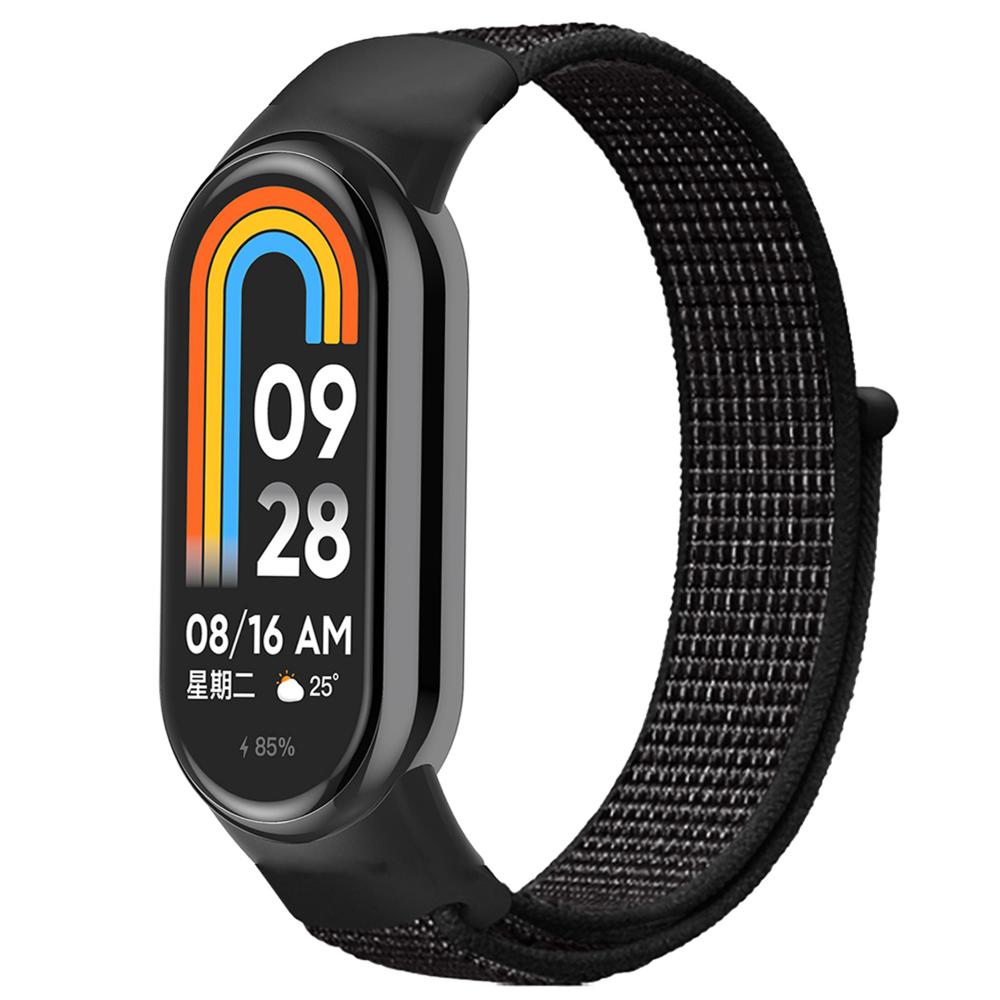 Nylon Loop For Xiaomi Mi Band 10/9/8 Bracelet NFC Breathable Bracelet Wristband Correa Sport Watchband for Mi band 8/9/10 Strap
