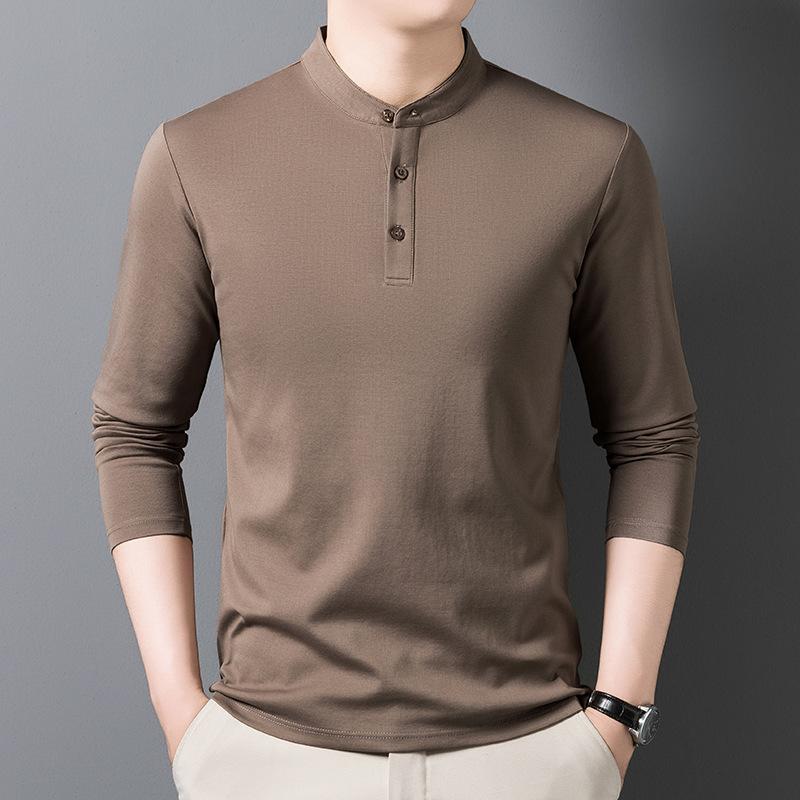Long Sleeve Middle-Aged & Young Men st Winter Versatile Top L