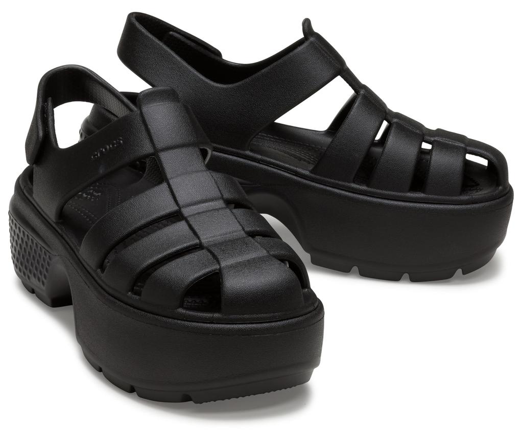 Crocs Fisherman Sandals Stomp Fisherman Sandals Black Cm 27.0
