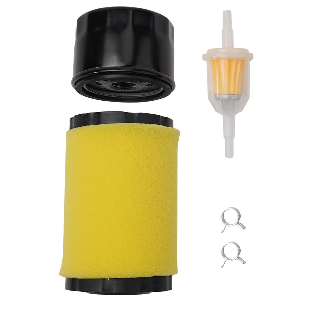 Clamps Air Filter Fuel Filter Lawn Mower Parts 1 Set