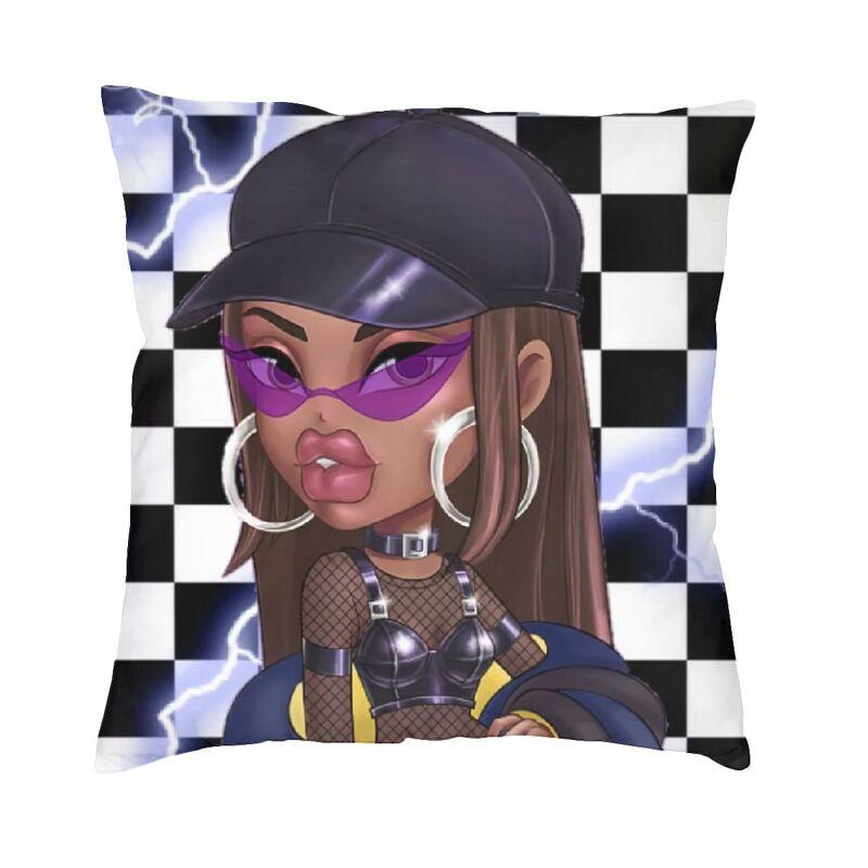 Personalized Custom Bratz Rock Angelz Pillow Case 45x45cm Decor Home Anime Manga Tv Nordic Cushion Cover Soft Pillowcase