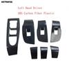 Window Lift Switch Cover Trim For Mazda CX-30 CX30 -  2024 2025 Carbon Fiber Interior Armrest Frame Car Accessories