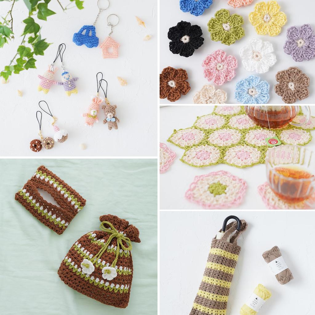 Knitworm Amity Cotton Fine 25g Made in Pink Wool, 5-Pack, Medium-Fine, (Approx. 80m), 100% Cotton, Japan, 105.