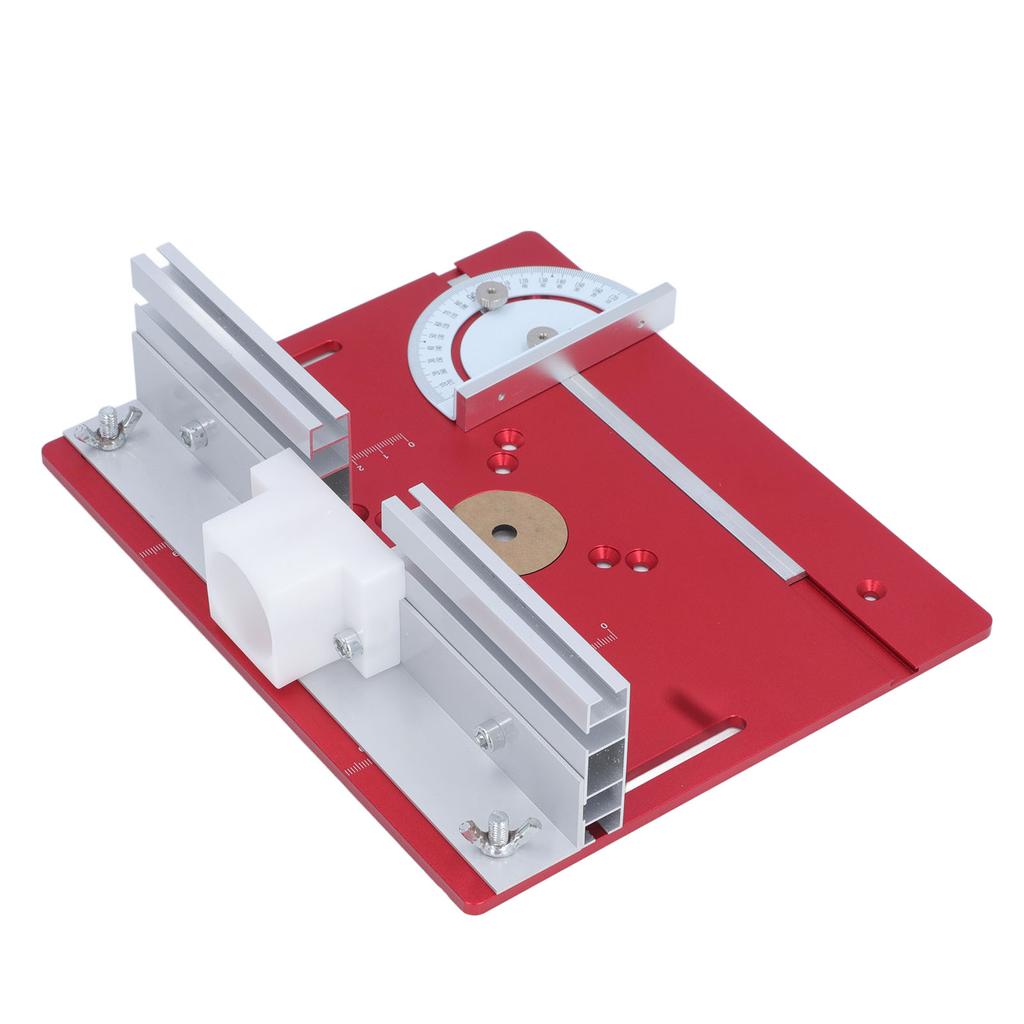 Router Table Insert Plate Aluminum Alloy Board Woodworking Benches Router Table Plate for Routing Carving Milling