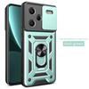 For Xiaomi Redmi Note 13 Pro + Case Redmi Note 13 pro Plus Magnetic Ring Holder Armor Phone Case Slide Camera Protect Back Cover