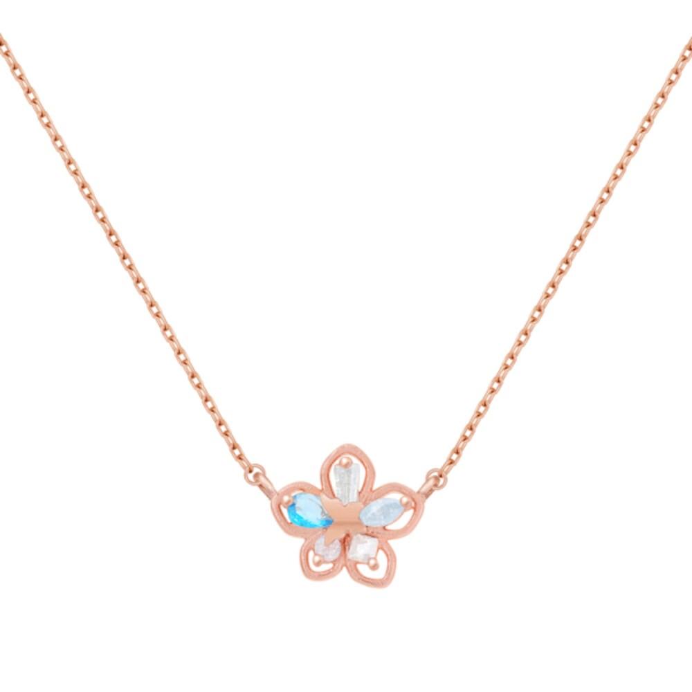 [Handmade/Flower/Pretty/92.5 Silver] A Day More Beautiful Than Flowers 92.5 Silver Necklace