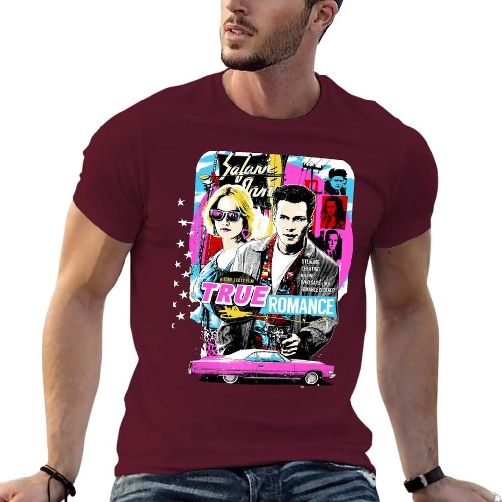 Neues 90er-Jahre Liebesroman-T-Shirt Sweatshirts Ästhetische Kleidung Niedliche Kleidung Designer-T-Shirt Herren