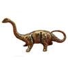Solid Brass Jurassic Dinosaur Small Vintage Statue Office Desktop Ornaments Tea Pet Crafts Feng Shui Ornament Miniatures