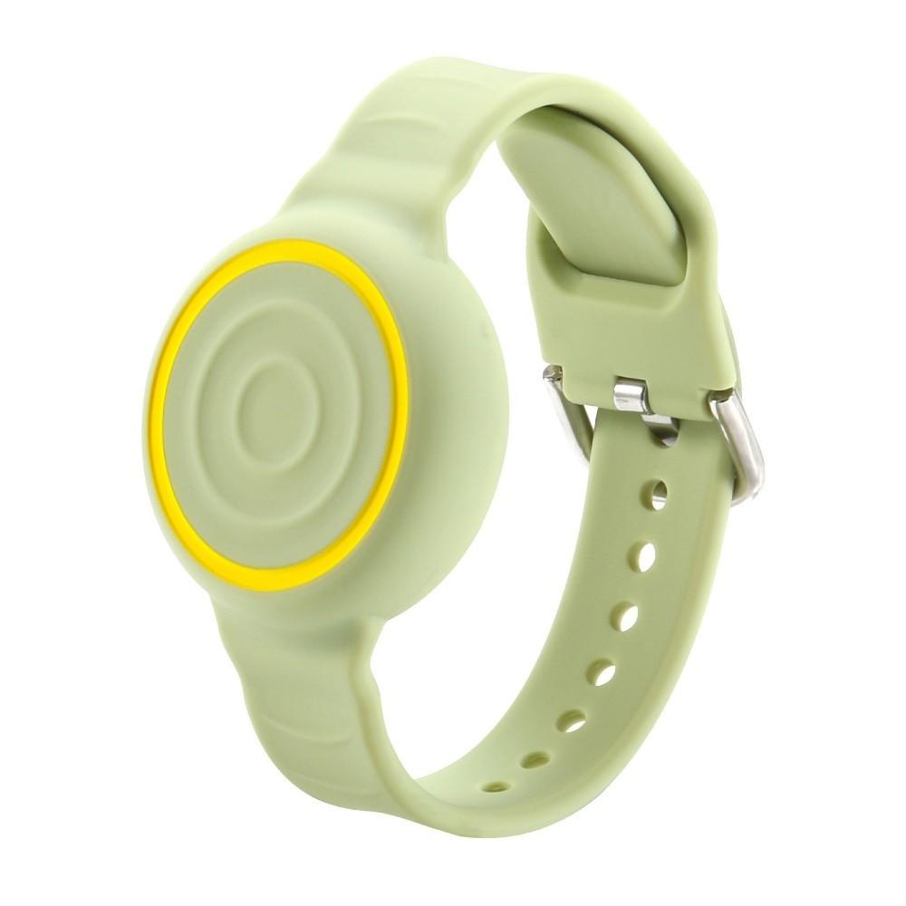 Weiches Silikon Unisex Armband Wasserdicht Anti-verloren Tracker Halter Riemen Verstellbares Gehäuse Armband für AirTag Tracker Zubehör