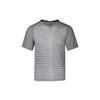 TechKnit Future Fast Running Round Neck Short Sleeve Black White Men's CU6057-010