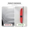4 Pieces Anti-collision Strip Protective Stickers With Car Logo For Volkswagen VW Golf Jetta Passat mk4 mk5 mk6 CC B5 B6 B7 Golf zf4