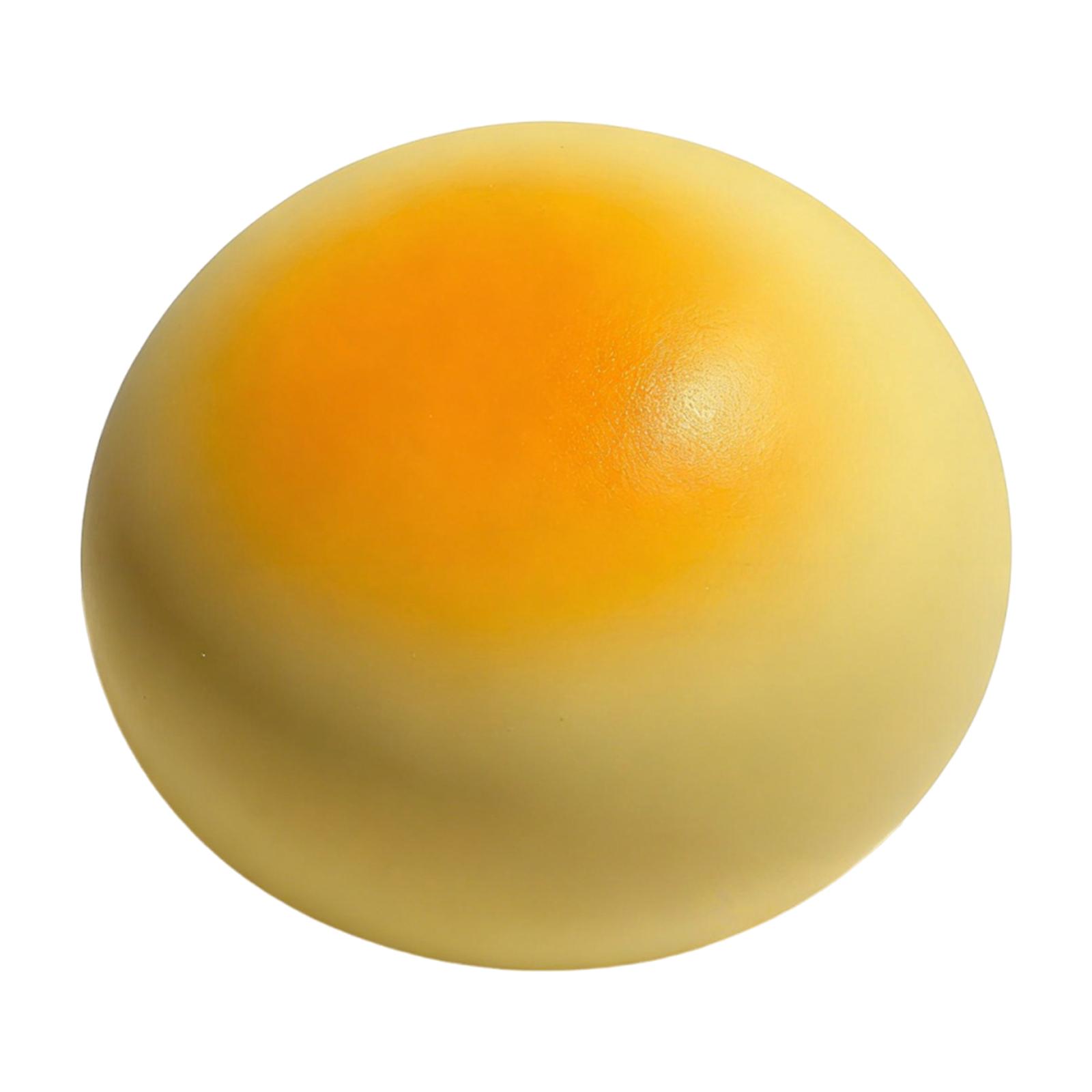 

Simulated Food Decompression Toy Reusable Anti- Ball Fidgets Toys Slow Rising Squeeze Bread for Home Office жовтий