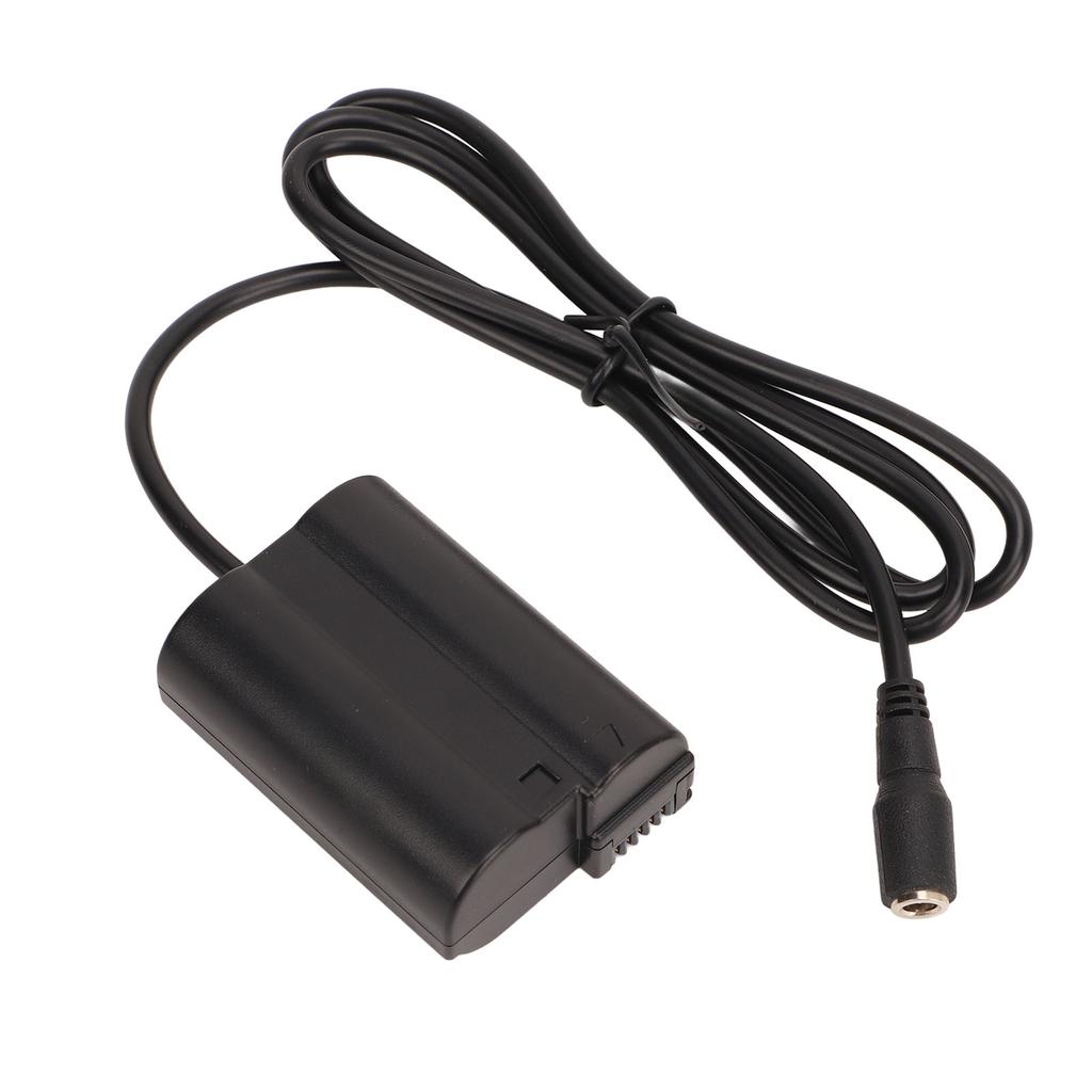 EN‑EL15 DC Coupler Dummy Battery with Type C Power Adapter for Nikon Z5 Z6 Z7 Z6II Z7II D500 D600 D610 D750 D780 D800