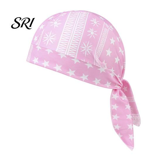 Elastic Strap Bandana Paisley Cooling Headscarf Cap Set, Sweat Wicking Adjustable Moisture-wicking Straps Fit Breathable Hand Washable Headwrap