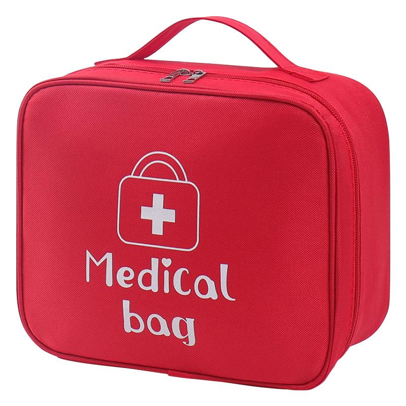 Large Capacity Portable Home & Travel First Aid Kit
