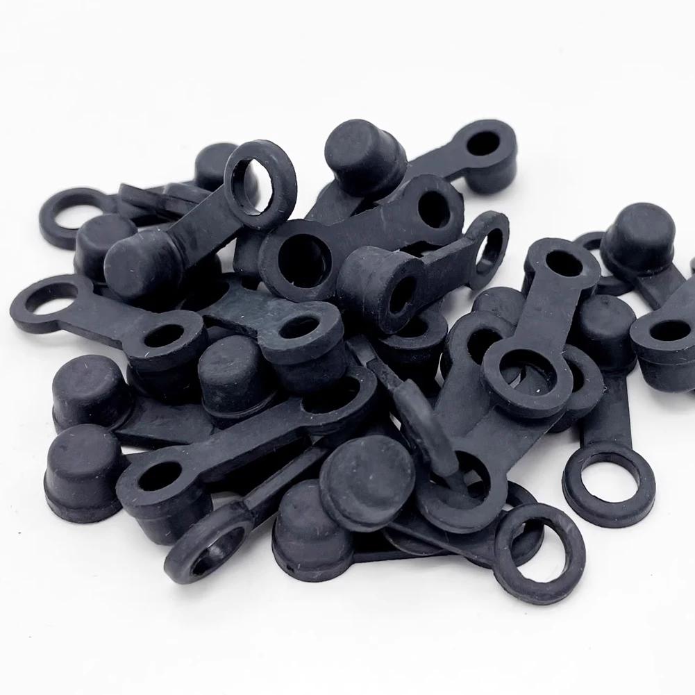 3-30PCS Brake Caliper Bleeder Screw Cap Grease Zerk Fitting Cap Rubber Dust Cover For Car Motorcycles M6/M8/M10 Screw