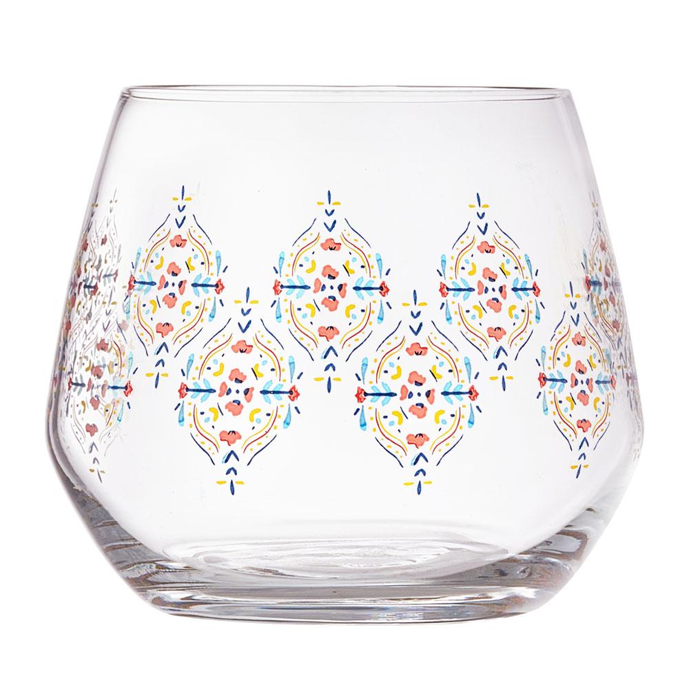 LASSIETTE Navajo Pink Underlock (345ml) / Highball (370ml) Glass Cup