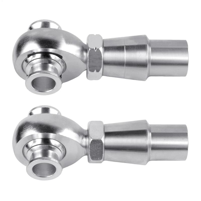 2pcs 3/4" Heim Joint Rod End Kit Rod Ends Chromoly Joints Rod End Left Right Thread Heim Joint End Kit With Spacer Car Accsesory