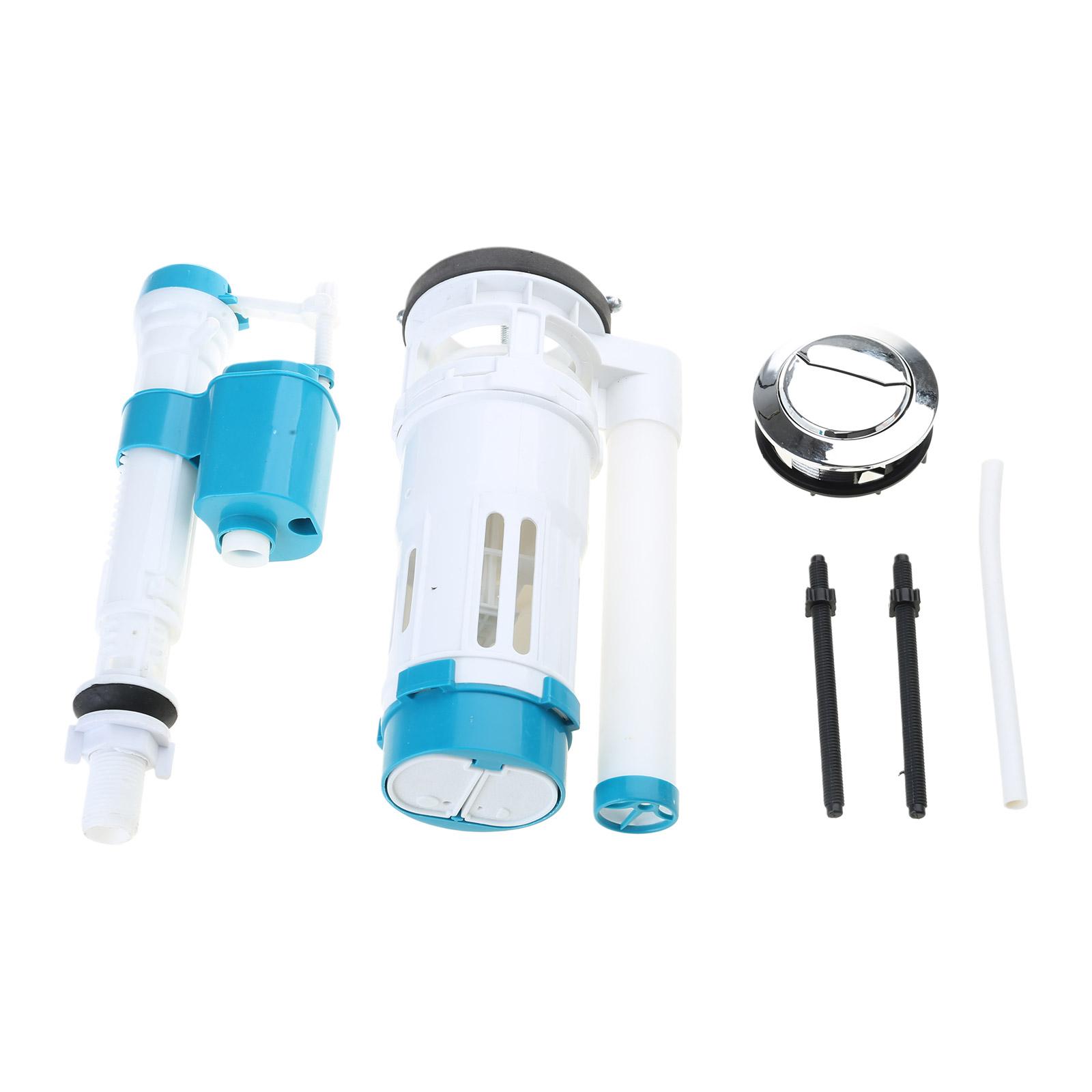 

Практичный набор для замены заливных клапанов бачка унитаза Высокая герметичность Простая установка Водосберегающие конструкции Аксессуар для ванной комнаты B