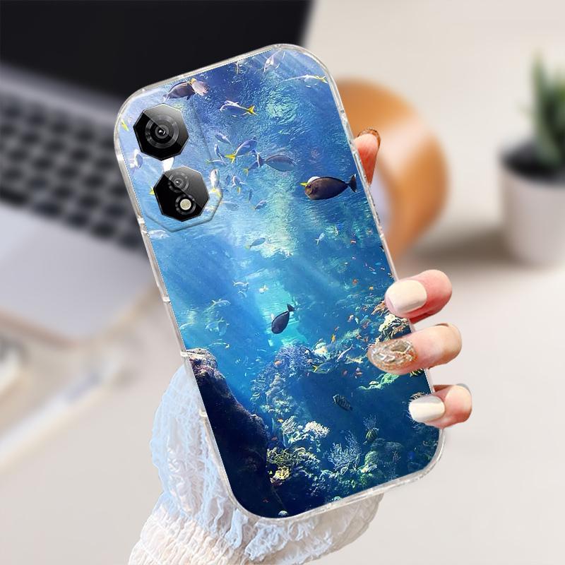 Для ZTE Nubia Neo 2 5G Чохол NubiaNeo2 Мультяшний Тварина М'який Силікон ТПУ Прозорий Чохол Для Nubia Neo2 Z2352N Прозорий Телефон Fundas