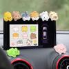 Auto-Ornament Cartoon-Tier Auto-Armaturenbrett-Dekoration Kaninchen Ente Frosch Hund Design Auto-Figur