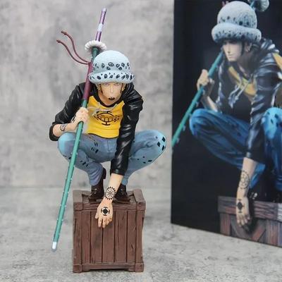 Figurină de Acțiune PVC Trafalgar Law 21cm One Piece | În Stoc Livrare Rapidă Cadou de Ziua de Naștere și Sărbători