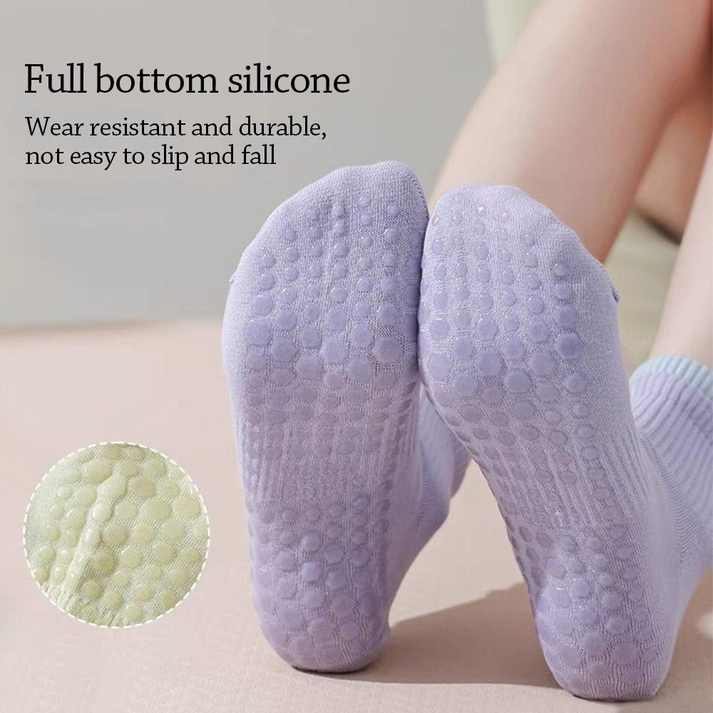 Elastic Yoga Socks Breathable Mid Tube Socks Casual Sport Socks