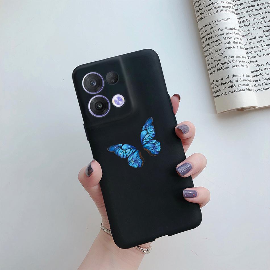 For Oppo Reno 8 Case OPPO Reno 8 Pro Plus Reno8 4G 5G Cover Cute Cactus Cartoon Phone Case Protection Shockproof Soft Back Cover