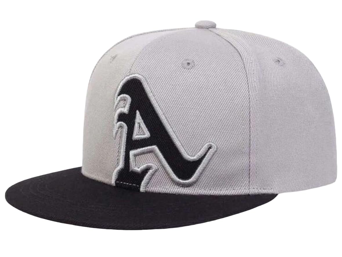 

Sproutsy Men s Flat Cap, Snapback Hat, Stylish Streetwear Baseball Cap, Size A (Gray)