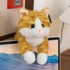 Cute and Cute Simulation Cat Plush Doll Children's Company Sleeping Doll Girl Birthday Gift