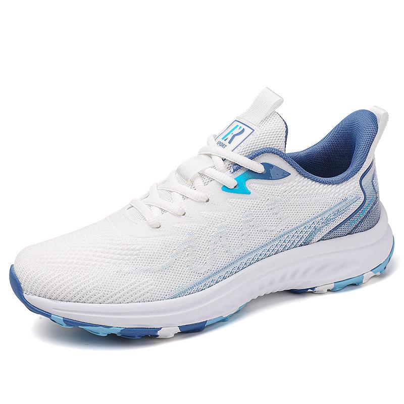 Мужская спортивная обувь Кроссовки Повседневные кроссовки 45 белый/синий — фото 15