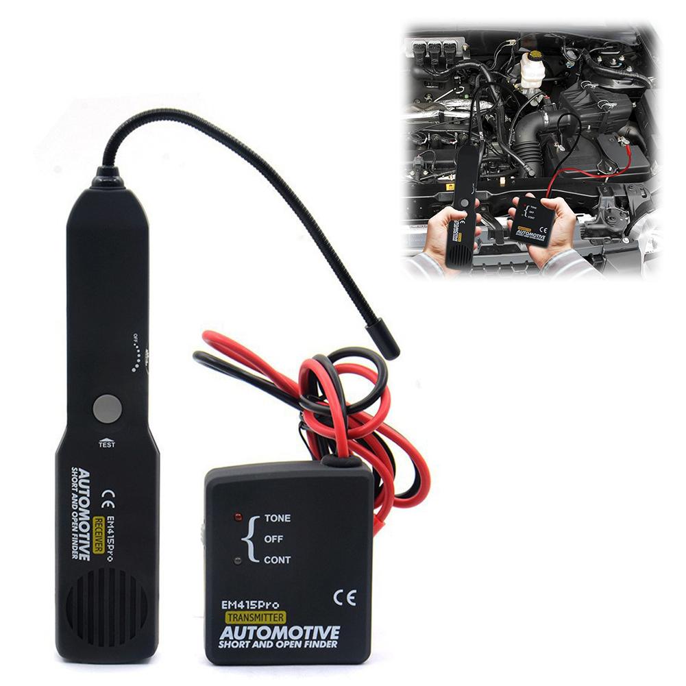 EM415 Automotive Wire Breakage Electronic Detection Tool  6-42V DC Scanner Car Short Circuit Wire Repair