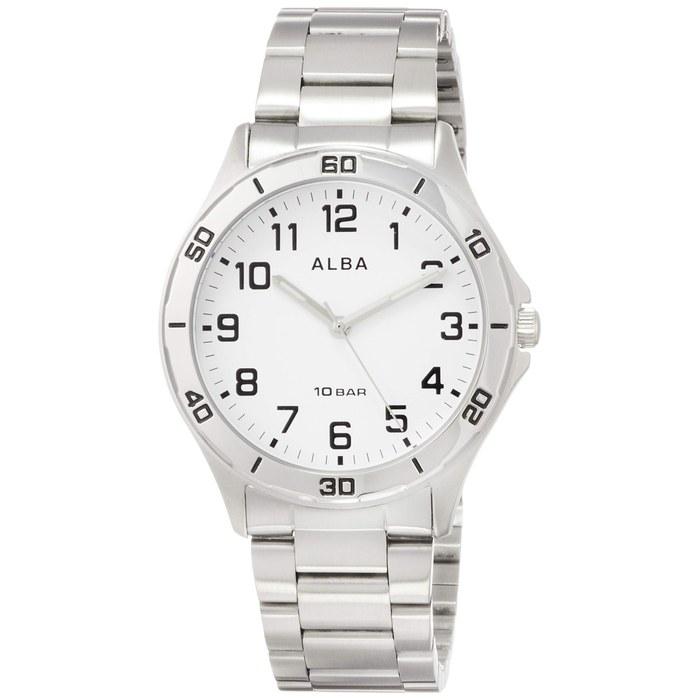 [Alba] ALBA Watch AQPK409 Men s White Dial