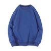 Men's Velvet Thickened Lambswool Hoodie - Loose Fit, Long Sleeve, Solid Color Base Layer for Autumn and Winter.