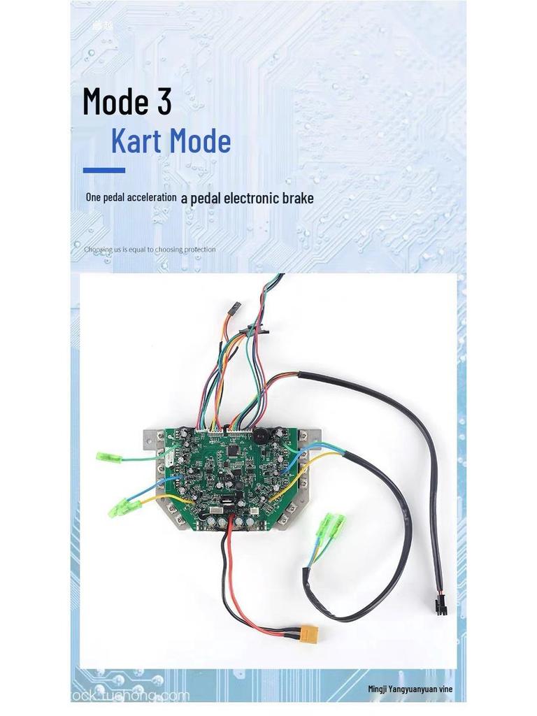 36V Dual Drive FOC Hub Motor Controller for Electric Go-Karts