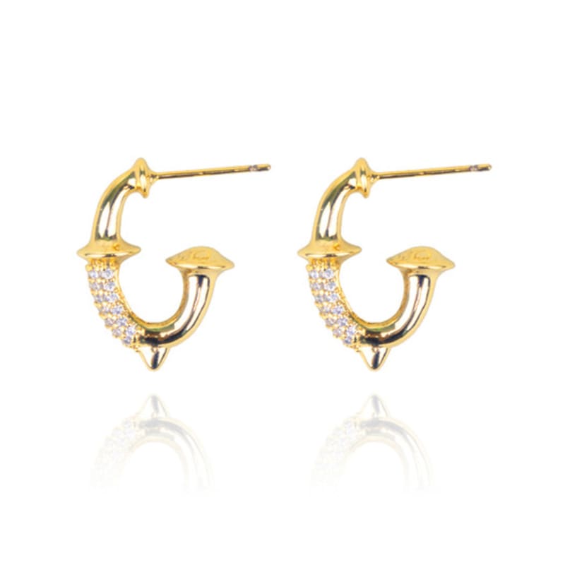 AUGUST ALICE Eclat Bambou Gold Earring