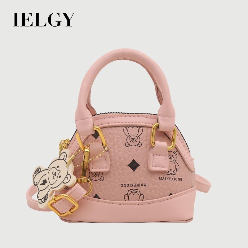 IELGY Children's Bag Cute Bear Exquisite Girl Messenger Bag Can Be Carried In Hand
