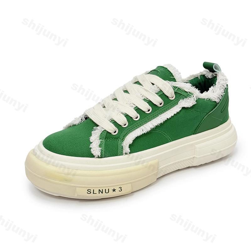 Men Canvas Shoes 2025 Summer New Non-slip Wear-resistant Soft Sole Comfortable Outdoor Trend Fashion Casual Shoes Board Shoes