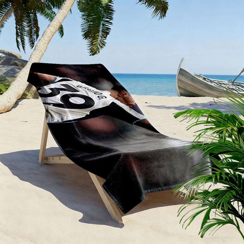 Guimaraes Print Beach Towel, Large Soft Quick Dry Towel for Beach Camping Swimming