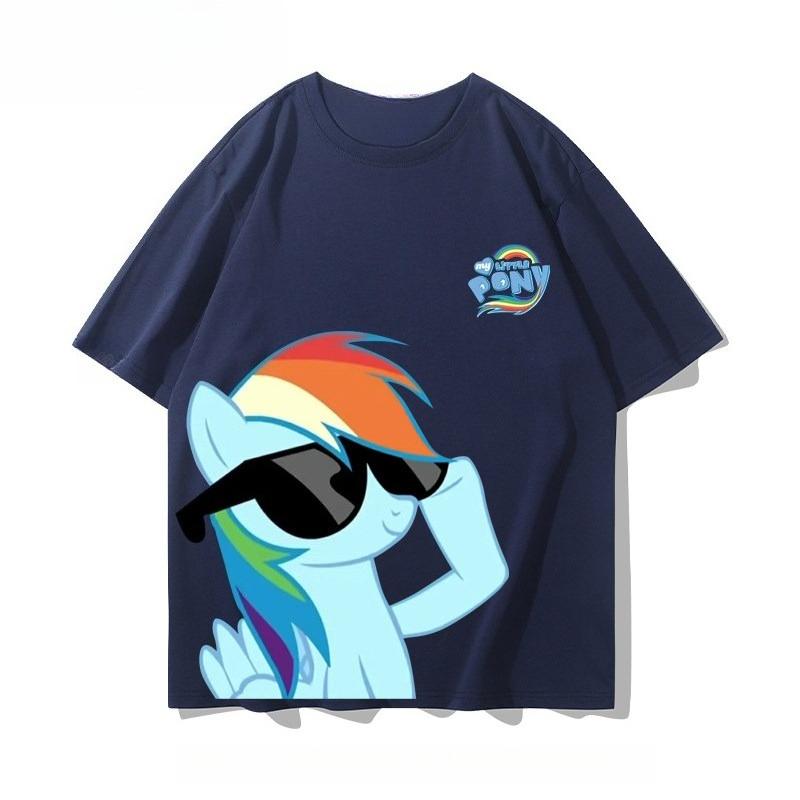 

2026 summer new Little Pony animated series Briq Yunbao related products shortsleeved Tshirt for both Unisex and Women S