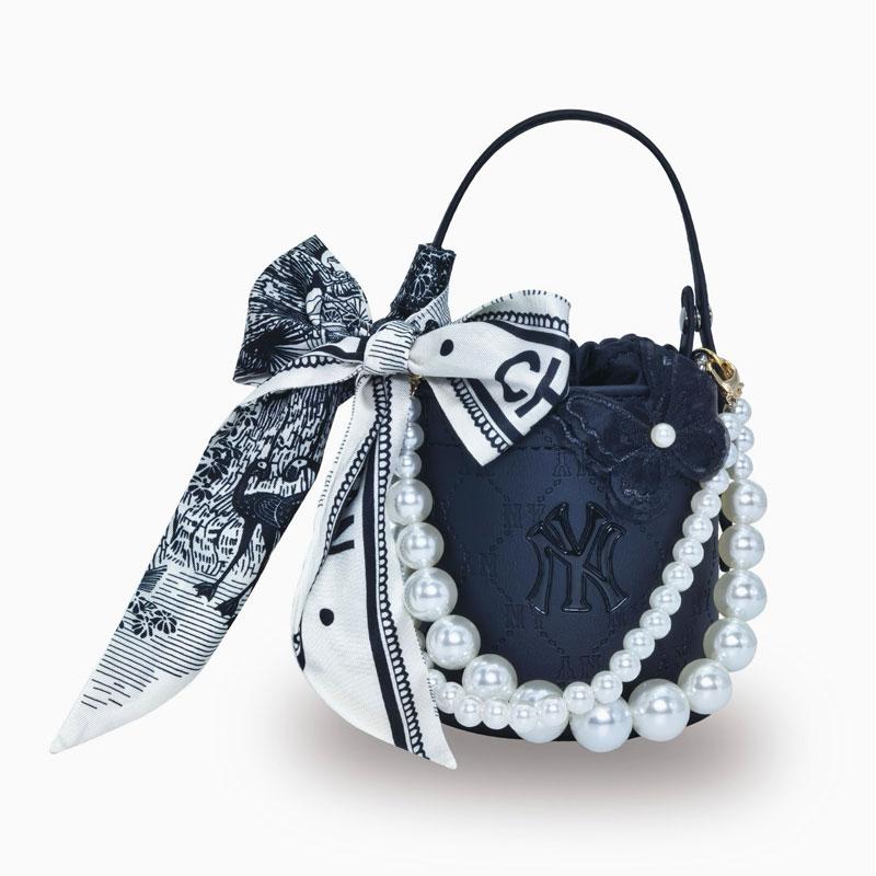 MLB PU Lolita Backyard, Ribbon Handbag Regular Women's Multicolor Casual