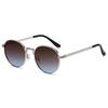 Circular Metal Sunglasses for Women UV Resistant and Sunscreen Sunglasses