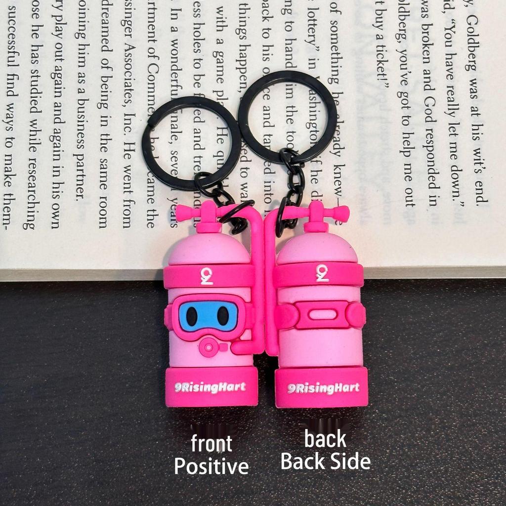 Miu Series Mini Barbell & Dumbbell Plate Keychain Bag Charm