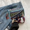 Embroidery Fringe Shoulder Bag Tassel Ethnic Style Crossbody Bag Bohemian Shoulder Bag  Travel